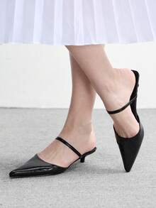 CUCCOO BIZCHIC Women Heeled Sandals - Black - View 5