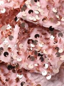 DAZY Women's Solid Color Low Waist Super Short Mini Skirt, All Season - Pink - View 3