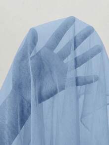 Swim Vcay 女士休闲纯色系带罩衫半裙套装，适合海滩度假 - 薄荷藍 - 查看 5