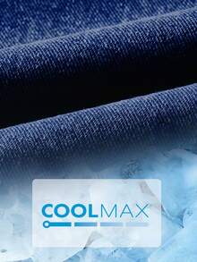 GlowEve Casual Commute Washed Long Denim Skirt - Dark Wash - View 8