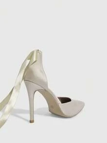 CUCCOO SZL Tacones para mujer - Albaricoque - Ver 5
