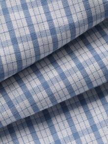 DAZY 两件套女童纯色圆领无袖上衣和格子裤套装，秋季服装 - 黑色 - 查看 8