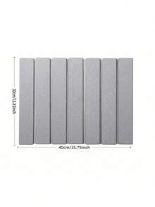 1 tấm thảm thấm hút gấp gọn bằng gel silica - Thảm lau khô bát đĩa đa năng trong nhà bếp, chắc chắn với thiết kế chống trượt. Cũng thích hợp làm đế lót ly trên mặt bàn phòng tắm, tấm chắn nước bắn, vật trang trí nhà cửa nhanh khô, món quà tuyệt vời cho Ngày của Mẹ. - Nhiều màu - Xem 7