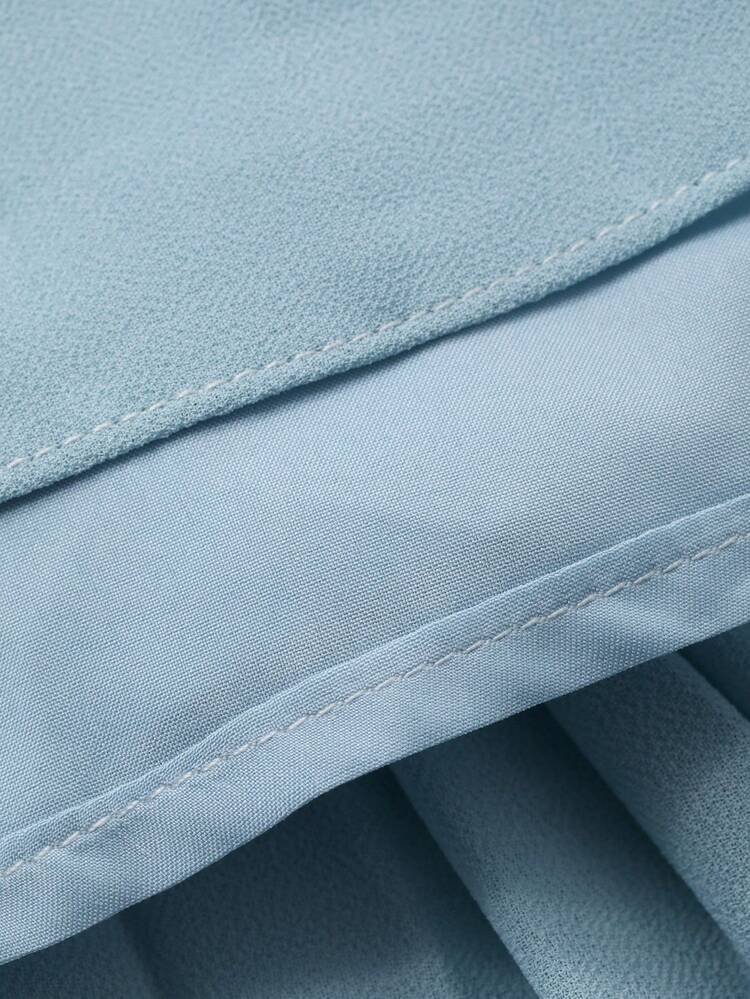 Women's Elegant Colorblock Lace Patchwork Pleated Extra Long Sleeve Dress, Spring/Summer,Wedding Guest Dress Women Sundress