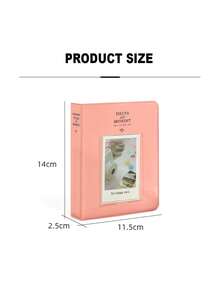 Photo Album Instant Camera 3-Inch Photo Storage Box, Organizer For Stamps, Receipts, And Cards, Suitable For Fujifilm Mini 12/11/9 - Pink - View 4