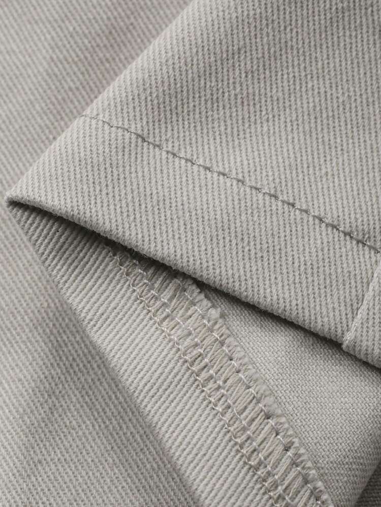 Toddler Girls' Casual Utility Pocket Solid Color Bottoms