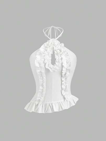 Sweetra 女士镂空吊带背心