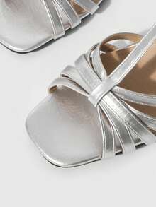 Sleekvia 女士高跟鞋 - 銀色 - 查看 8