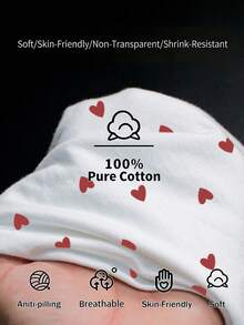 Resyla Áo thun nữ ôm dáng, 100% cotton, in hình trái tim chấm bi đỏ trắng dễ thương, thích hợp cho mùa hè, thời trang, đẹp mắt, quà tặng cho anh chị em, quà tặng cho mẹ, quà tặng Ngày của Mẹ, áo thun thường ngày và thời trang. - trắng - Xem 8