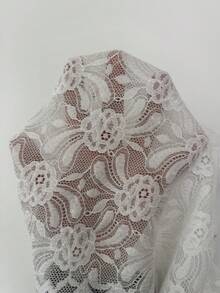 Elenzga 新款性感蕾丝荷叶边露肩吊带背心（双面可穿）女士流苏马甲，带衬里，适合春夏穿着 - 白色 - 查看 8