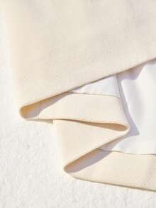 Manfinity CityGents 男士时尚双排扣翻领西装裤套装 - 米色 - 查看 7