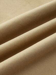 Maija Women's Khaki Jeans Bermuda Shorts Low-Rise Wide-Leg Pants Summer Casual Outfits In Y2K Style - Khaki - View 6