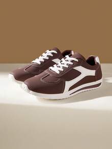 CUCCOO EASI Giày thể thao nữ thường ngày - Cà phê nâu - Xem 3