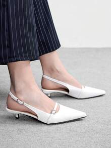 CUCCOO BIZCHIC Sandal Hak Tinggi Wanita - Putih - View 6