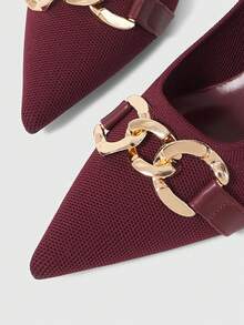 Sleekvia Gaogendanxie - Burgundy - View 4