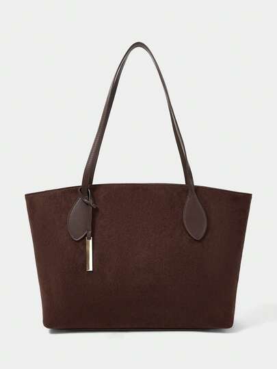 SHECARRY Women's Shoulder Tote Bag, School Trip, Commute, Work, Elegant Handbag, Large Handle Bag.