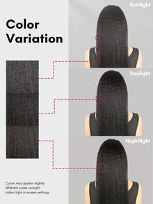 QUICK WEAR 真人发束带马尾辫，蓬松直发马尾辫，真人发接发，自然黑色接发，夹式马尾辫接发，女士蓬松直发马尾辫接发，真人发发片，日常佩戴方便，易于佩戴，1件装，适合运动、度假、旅行、节日、舞会、户外、角色扮演、校园、学校、海滩、婚礼、露营、假日装扮、夏季装扮，营造度假氛围，展现魅力、优雅、休闲时尚风格。 - SNatural - 查看 15