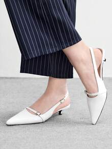 CUCCOO BIZCHIC Sandal Hak Tinggi Wanita - Putih - View 4