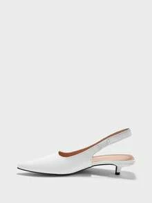 CUCCOO BIZCHIC Women Heeled Sandals - White - View 9