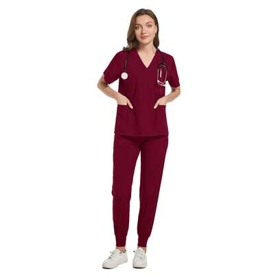 Uniforme Quirúrgico de Dos Piezas – Comodidad, Durabilidad y Confianza Profesional Garantizada Todo el Día, Diseñado para Jornadas Exigentes