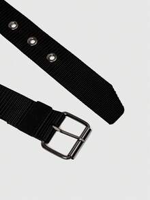 ROMWE Street Life 1 chiếc thắt lưng kim hình xe đua chắp vá bằng nylon thủ công, phong cách đường phố thường ngày Y2K Punk Chic, màu sắc ngẫu nhiên, phù hợp với quần jean, quần dài, váy, đa năng cho các cặp đôi mùa hè, mùa thu, mùa thu, Halloween - Nhiều màu - Xem 4