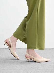 CUCCOO BIZCHIC Women Heeled Sandals - Apricot - View 5