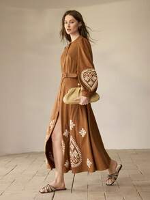 MOTF PREMIUM WOMEN'S FASHION PARTY & HOLIDAY PLEATED CLUTCH BAG - Coffee - View 9