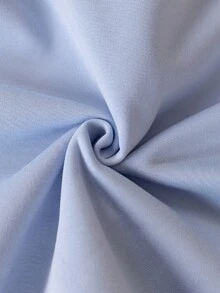 Genkimix Kids Oversized Letter Graphic Fleece Sweatshirt With Large Pockets For Tween Girls Fall Winter - Baby Blue - View 6