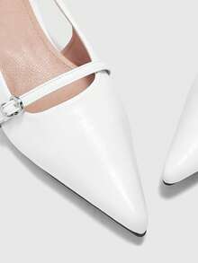 CUCCOO BIZCHIC Sandal Hak Tinggi Wanita - Putih - View 8