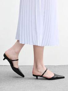 CUCCOO BIZCHIC Women Heeled Sandals - Black - View 3