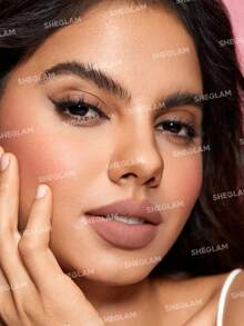 SHEGLAM Matte Allure Liquid Lipstick-Bougie Long Lasting High Pigment Lipstick Nourishing Sunflower Oil Reduce Lip Fine Lines Lip Care Lip Makeup Liquid Lipstick Lip Combo Brand Beauty Makeup Face Paint Cosmetic For Women Girls Perfect For Winter Spring Ideal For Y2K Fancy Fashion Suitable For Birthday Gift Party Ready Best Color - Bougie - View 4