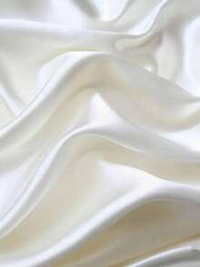 Franclia Women's Casual Satin Pleated Sleeveless Blouse - White - View 4