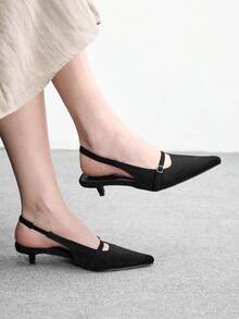 CUCCOO BIZCHIC Women Heeled Sandals Valentine's Day - Black - View 5