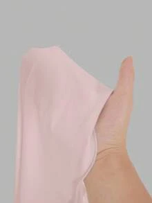 Opulessa Váy maxi trắng nữ mùa hè, váy dự tiệc, dạ hội, tiệc bán trang trọng, mùa thu đông, hè xuân, kỳ nghỉ biển, đi chơi thanh lịch - Màu Hồng baby - Xem 7