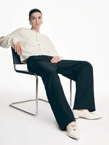 Mnmlis Women's Fashion Versatile Pointed Toe Buckle High Heel Pumps - Beige - View 6