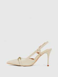 CUCCOO SZL Women Pumps Valentine's Day - Beige - View 5