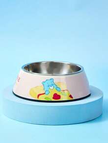 Care Bears X PETSIN 现代风格双层宠物食盆，结合了不锈钢和光滑的密胺材质，防滑易清洁设计 - 彩色 - 查看 13