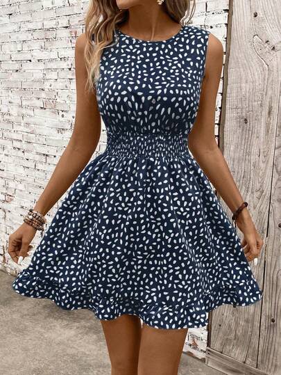 Breezaya Vestido casual pastoril - Casual moderno - Casual de vacaciones