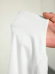 SHEIN Tall 2件套女士纯色针织圆领长袖连体衣，休闲舒适，时尚修身，百搭 - 彩色 - 查看 13