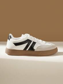 CUCCOO EASI Women Sports Shoes - Black and White - View 2