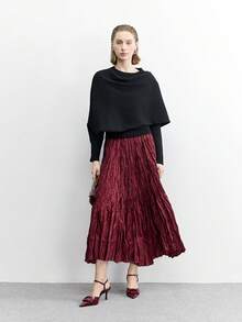 CUCCOO BIZCHIC Women's Fashionable Elegant Pointed Toe High Heel Pumps - Burgundy - View 6