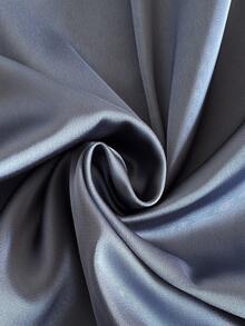 Firerie 大码女士优雅通勤套装，无袖褶皱领高低摆条纹衬衫搭配褶皱腰身超长鱼尾中长裙，蓝色缎面套装，优雅通勤女装，春夏秋季皆宜，风格优雅，通勤，性感，波西米亚风，音乐节，浪漫，约会，派对，婚礼季，毕业礼服，舞会礼服，演出服，演唱会服装，工作服，返校季，女士度假装，女士生日装，女士教师装 - 藍色 - 查看 8