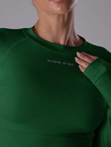 Musera Sport 女士运动T恤和背心 - 墨綠色 - 查看 2
