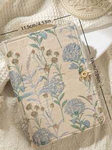 Cirelle 刺绣花朵活页笔记本 - 手工制作，可替换内芯，空白页，复古文具或返校礼物之选 - 彩色 - 查看 19