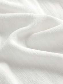 Tween Girls' Casual Vacation Textured Green Camisole Top And Pants Set - White - View 4