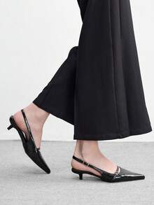 CUCCOO BIZCHIC Women Heeled Sandals - Black - View 3