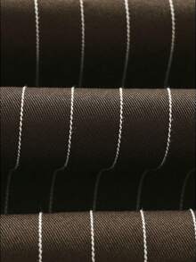 PAVTROS 男士休闲超宽松黑色长裤，饰有金属铆钉，适合秋冬街头服饰、派对服装、圣诞节装扮、圣诞礼物、INS街头风、男女皆宜、送给男朋友的礼物。男士阔腿裤，男士褶裥西装裤 - 咖啡棕 - 查看 6