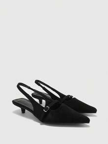 CUCCOO BIZCHIC Women Heeled Sandals Valentine's Day - Black - View 6