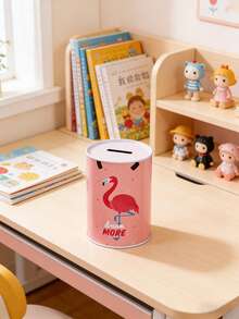 1pc Random Creative Holiday Gift Only In No Out Piggy Bank Home Decor Birthday Gifts Graduation - Multicolor - View 6