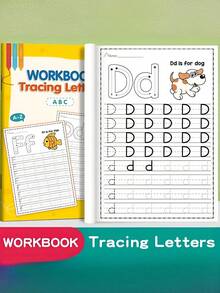 MINKOJA Sách bài tập viết chữ cái ABC 32 trang dành cho trẻ em phù hợp cho các bài tập viết chữ cái từ A đến Z ở độ tuổi mẫu giáo và nhà trẻ. Sách học viết sớm thú vị với các trang vẽ, vở tập viết, từ vựng kỳ diệu, quà tặng tuyệt vời, sách bài tập, sách viết tiếng Anh vui nhộn là những món quà sinh nhật, quà tặng ngày lễ vui nhộn cho trẻ em và lựa chọn quà tặng đồ chơi giáo dục từ mùa xuân đến mùa hè. - Nhiều màu - Xem 4